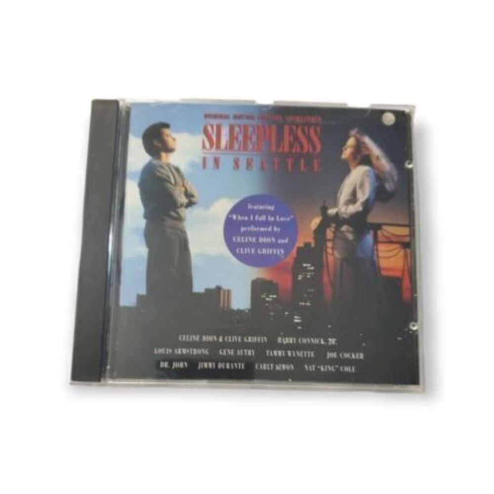 SLEEPLESS IN SEATTLE - Original Soundtrack [1993‎ CD]
